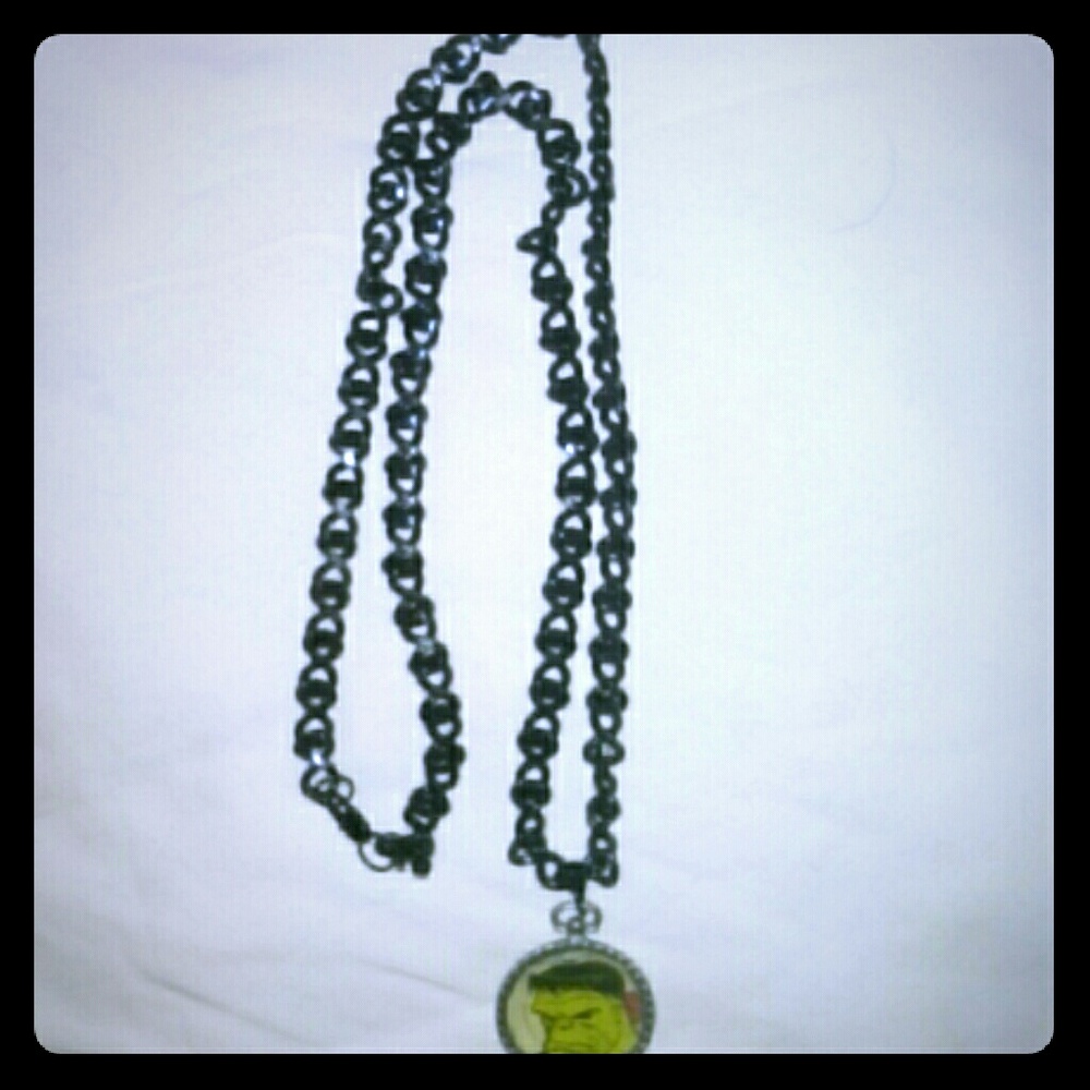 Handmade Hulk Necklace